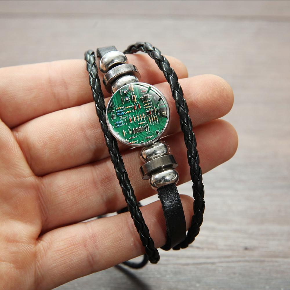 Circuit Board Braided Bracelet - The Geek Trove